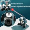 Corner Cutting Machine, Manual Rounding Cutting Machine, 30mm Thickness Paper Punch Cutter, R6mm + R10mm Cutting Mold, Easily Cut Business Cards, Cards view 3