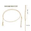 HARFINGTON 10pcs Waxed Necklace Cord Bulk, 18 Inches and 2mm Dia Necklace String Rope with Clasp for Pendants, Bracelets, Necklaces, Jewelry Making Beading Supplies,Dark Beige view 2