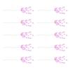 PRETYZOOM 50pcs Floral Decorations Hand-Woven Acrylic Flower Branches DIY Wreath and Home Decor view 1