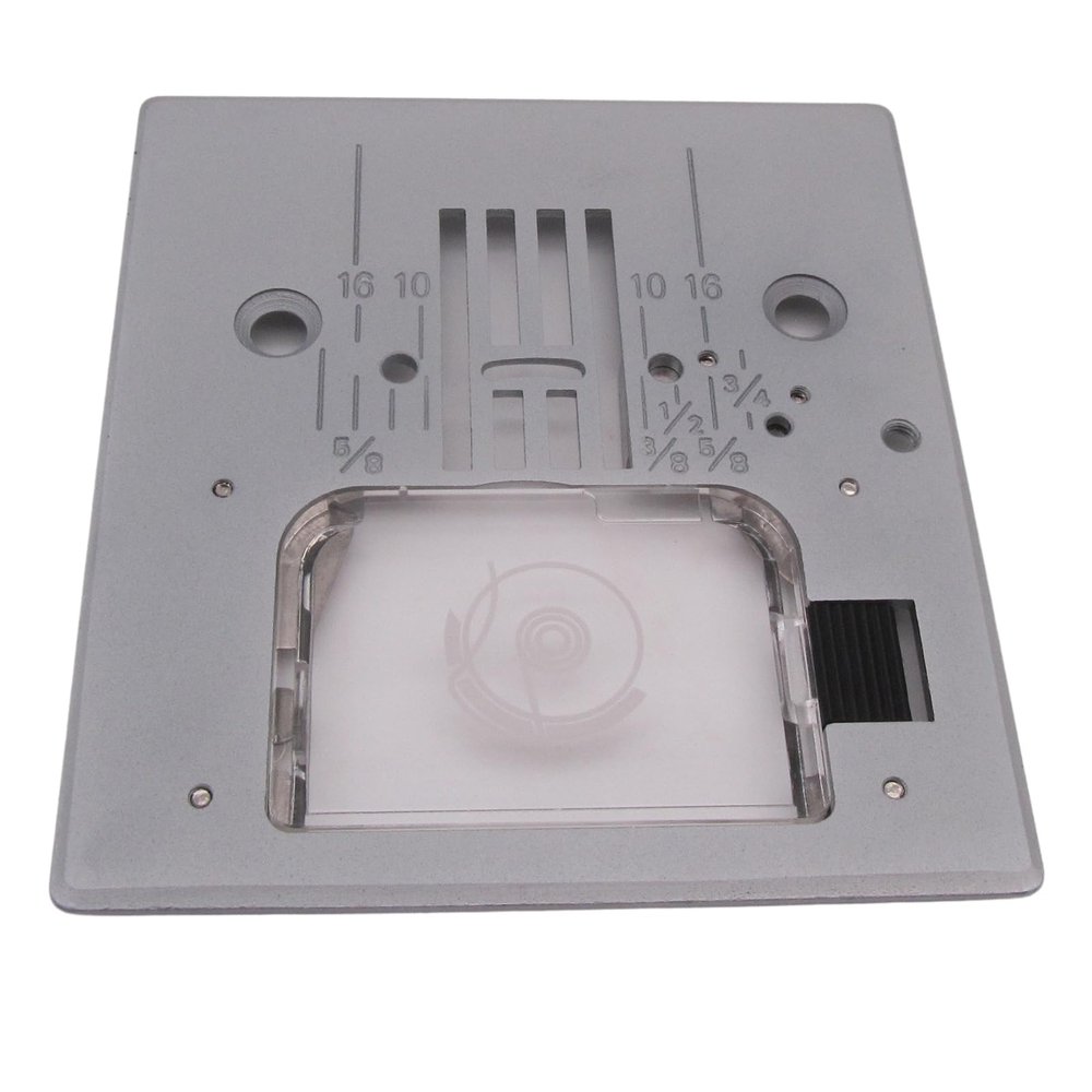 CKPSMS Brand -1SET #051046 Needle Plate & Bobbin Cover Compatible with/Replacement for Singer Brand 7256,7258,7422,7424,7426,7430,7436,7444,7446,7462,7464,7466