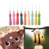 RALIYATX Felting Needle, Multi/Single Needle Felting Tool with/without Barbed Needle for Felt Animals & Pattern, Felt Needle Holder Wooden Handle - Single Wood Stamp With Needle view 2