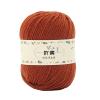 100g Pure Sheep Wool Yarn - Medium Coarse Hand-Knitted Sweater Yarn for Cozy Projects(33Caramel) view 1