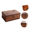 VILLFUL 1pc Wooden Sewing Box Household Storage for Needlework Smooth Polished Finish Creative Design for Organized Craft Supplies for Home and Desktop Use view 4
