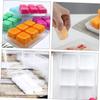 Gogogmee 50pcs Wax Melt Mold Clamshell Cube Trays PVC Packaging Boxes Storage Boxes for Craft view 2