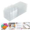 Gogogmee 50pcs Wax Melt Mold Clamshell Cube Trays PVC Packaging Boxes Storage Boxes for Craft view 3