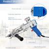 TREEYX Electric Carpet Weaving,Tufting Gun Cut Pile Loop Pile 2 in 1,Flocking Knitting Rug Gun,Hand-held Knitting Carpet Machine (110v) view 4