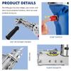 TREEYX Rug Tufting Gun,Cut Pile Tufting Gun,Loop Tufting Gun,Flocking Knitting Rug Gun,100V-240V Electric Carpet Weaving Gun,for High-Speed Weaving of Carpets view 3