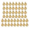 Haoyull 50pcs Stainless Steel Small Charm Rusts Resistant Pendant for Necklace Bracelet Findings Jewelry Making Accessories view 1