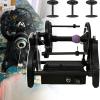 menglanchang Compact Electric Wool Spinner | Electric Winding Machine | 12v Yarn Spinning Wheel,| 4oz(120g) Fiber Capacity | Adjustable Speed (0-800rpm) | for Spinning and Weaving,Black view 1