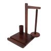 Magnetic Wooden Yarn Winder for Knitters Crocheters 360 Spindle Slip Base Space Saving Desk view 2