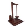 Magnetic Wooden Yarn Winder for Knitters Crocheters 360 Spindle Slip Base Space Saving Desk view 4