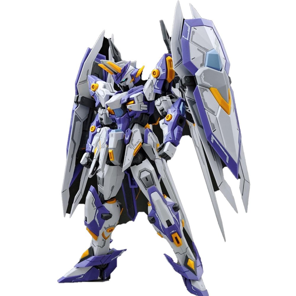 Funtasy Planet Action Figures 1/144 Scale Model Kits for Adults, SNAA Aegis Knight-Achilles, Mecha Model Kit Articulated Figures Assembled Mode