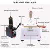 Hot Stamping Embossing Machine, Digital Hot Press Machine with Display Screen, Grid Accuracy Up to 1MM/hot Stamping Area: 14 * 4.4cm/Maximum Hot Stamping Thickness: 3.6cm, for Packaging view 4