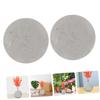 ARTSEWPLY 2pcs Floral Foam High Density Spherical Flower Arrangement Base for Floral Art Easy to Use Foam for Creative Flower Design view 4