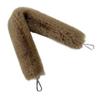 Shoulder Strap Faux Fur Handle Strap Wallet Accessories Bag Chain Replacement Wallet Shoulder Strap Crossbody Strap Furry Hand Strap Handbags Strap(Brown,120cm) view 1