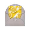 Blank Cards and Envelopes, Lemon Zest Yellow Stripes Pattern, Blank Greeting Cards, Blank Cards for All Occasion - Gray view 1