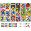 BEUNITONE 6 Pcs Insects Cross Stitch Bookmark Kits for Beginners Bookmark with Butterflies Dragonflies Pattern Counted Cross Stitch DIY Stamped Embroidery with Instructions for Book Lover 8''x2.4'' view 1
