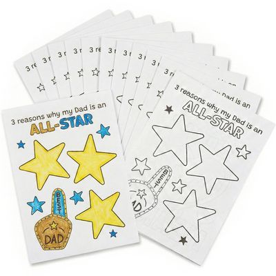 Fun Express 5" x 7" 12 pg. Fathers Day Activity & Coloring Books - 12 Pc.