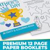 Fun Express 5" x 7" 12 pg. Fathers Day Activity & Coloring Books - 12 Pc. view 2