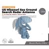 MRY-SFW 1/200 Model Upgrade USA Missouri Marine Ground Search Radar Antenna Navy Model Kit view 2