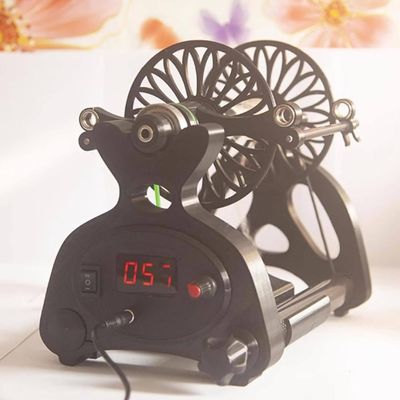 ZHLINGQ Automatic Yarn Winding Machine, Electric Spinning Wheel, Forward and Reverse Switching, 800rpm Maximum Speed, Adjustable Speed Spinning Wheel for Wool, Yarn Weaving,A
