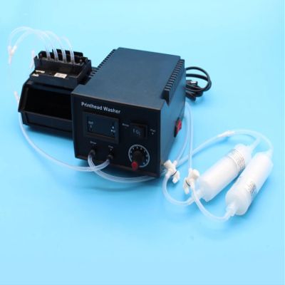 DTF Ink Printhead Washer Cleaning Machine Unclog Solution for L1800 L800 L805 R1390 1400 1430 4720 i1600 i3200 XP600 Clogged Print Head Cleaner