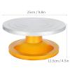 CHEOTIME Sculpting Wheel, Pottery Wheel Turntable Model Making Machine Sculpture Tool Manual Carving Wheel Sculpting Turntable for Art Supply view 2