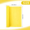 Crepe Paper Streamers 2 Rolls, 10 x 98Inch Crepe Paper Sheets for DIY Gift Colourful Paper Flower Wrapping Paper Crafts Birthday Wedding Holiday Party Decorations (Yellow) view 2