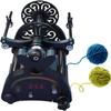 ZHLINGQ Electric Spinning Wheel, Yarn Ball Winder, with Foot Switch,120 g / 240 g Capacity Automatic Yarn Spinner 800 R/min Digital Display, for Blending Roving Braid Craft,A view 1
