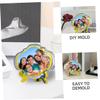 HAPINARY Set of Photo Frame Silicone Molds Picture Frame Molding for Resin Crafts view 4