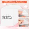Flasoo 175 PCS Shrinky Plastic Sheets Kit, Including 20 Sheets Shrinky Art Paper, Acrylic Paint Markers, Tassels, Keychains, Hole Punch for Creative Crafts and Keychain Making view 3