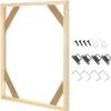 Doofiary 20x24 Inch Canvas Stretcher Bars - DIY Solid Wood Canvas Frames Kit for Oil Paintings Posters Prints & Paint by Numbers Easy Install view 4