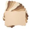50 Pack Blank Kraft Greeting Cards, Brown, 5 Colors 5x7IN view 1