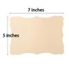 50 Pack Blank Kraft Greeting Cards, Brown, 5 Colors 5x7IN view 2