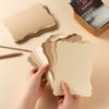 50 Pack Blank Kraft Greeting Cards, Brown, 5 Colors 5x7IN view 4