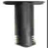 10 Count Black Plastic Landscape Fabric, Sod, Seed Blanket Hold Down Pegs/Pins - Pack of (5) view 2
