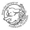 Custom Self-Inking Library Stamp - Style 088 - Great for Customizing Books, Ex Libris, Personalized Journals and More. view 3