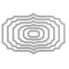 Die Cut for Scrapbooking,6Pcs 9x6cm Cutting Dies Stencils Scrapbooking Album Paper Card Embossing Craft view 2