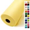 Yellow Cream Tulle Fabric Rolls 54 Inch by 40 Yards Tulle Bolt Spool for Wedding Decorations DIY Tutu Baby Shower Table Skirt Ceiling Decor Birthday Party Craft Supplies view 1