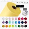 Yellow Cream Tulle Fabric Rolls 54 Inch by 40 Yards Tulle Bolt Spool for Wedding Decorations DIY Tutu Baby Shower Table Skirt Ceiling Decor Birthday Party Craft Supplies view 4