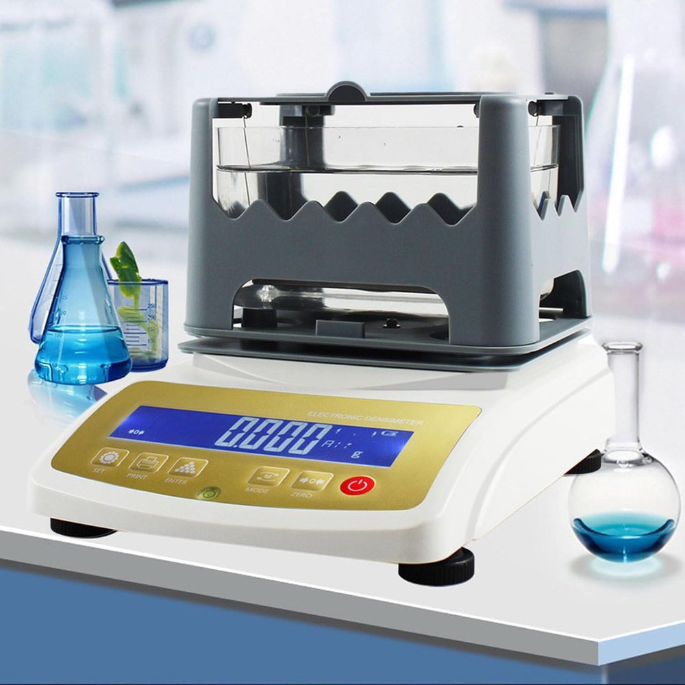 Digital Electronic Gold Purity Tester Analyser Precious Metal Purity Testing Machine for Jewelry Industry Bank Pawn Industry Gold Precious Metal Research Lab,MDJ-1200K
