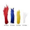 100Pcs 25-40Cm Rooster Feathers Wedding Crafts DIY Natural Feather Handwork Party Carnival Headwear Decoration view 4