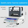 Gold Purity Tester Jewelry Tools, Gold Purity Content Detector Gold K Value Tester Gold and Silver Density Meter, Precious Metals Testing Machine Precious Metal Analyzer,600A view 2