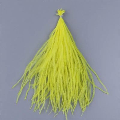100Pcs/Lot Ostrich Feathers Tassels for Jewelry Making 10-18m Feathers Wedding Dress Decoration DIY Crafts