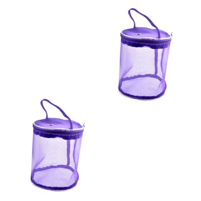 KESYOO 2pcs Organize Your Knitting Supplies Portable Storage Bag for Tote Yarn Holder Tote Organizer Natural