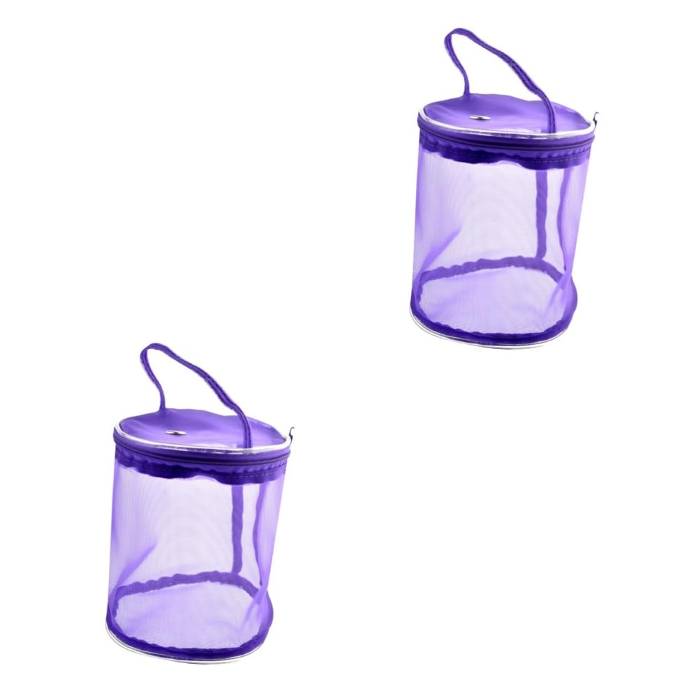 KESYOO 2pcs Organize Your Knitting Supplies Portable Storage Bag for Tote Yarn Holder Tote Organizer Natural