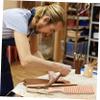 Beatifufu Wooden Clay Tablet for Pottery Carving Tool Set for Clay Sculpting Tools view 2