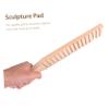 Beatifufu Wooden Clay Tablet for Pottery Carving Tool Set for Clay Sculpting Tools view 4