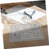 HAPINARY 1set Bead Design Board for Jewelry Making Tray Grooves for Necklaces and Bracelets Includes Measurement Guides for Easy Layout Craft Tool for DIY Enthusiasts view 2