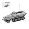 BrickCraftWorks German Half-Track Building Blocks Set, Collectible WW2 Military Vehicle Model for Adults to Build and Display, Great Army Gift (513PCS) view 1